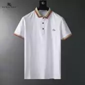 hommes burberry t-shirt polo new season bu3 pony white